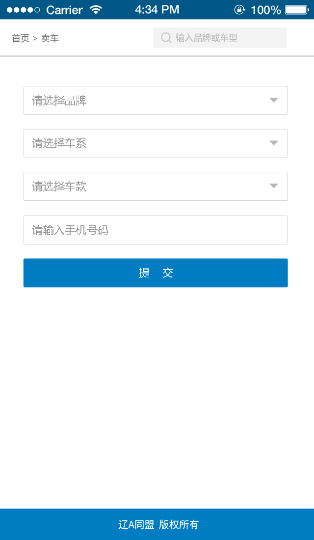 沈陽塔灣遼A二手車交易平臺_效果圖8